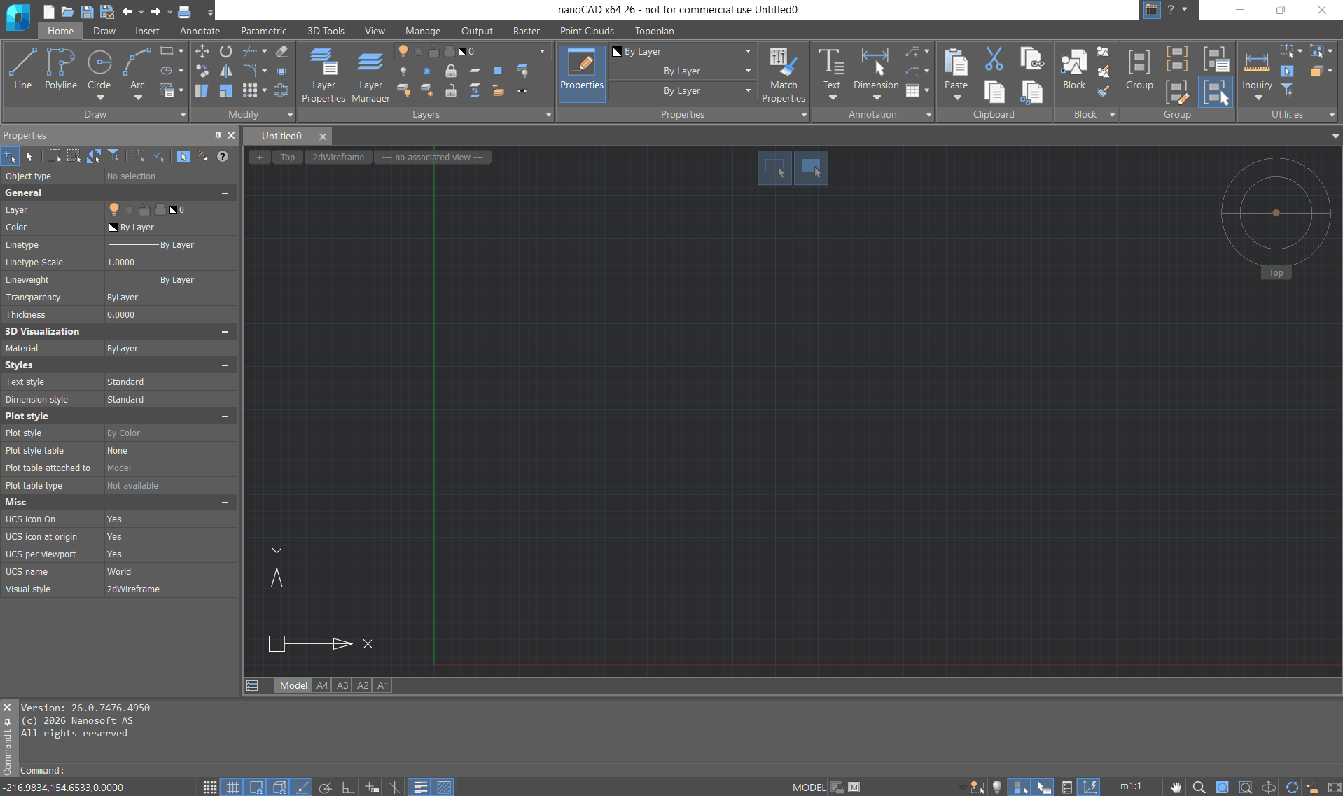 Familiar CAD Interface