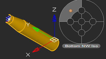 nanoCAD locator function