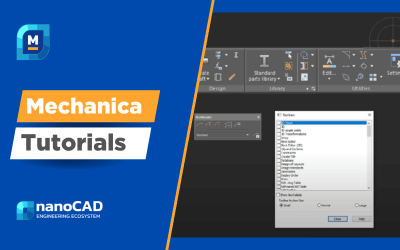 nanoCAD mechanica tutorial