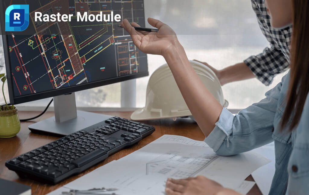 nanoCAD Raster - A raster editing software