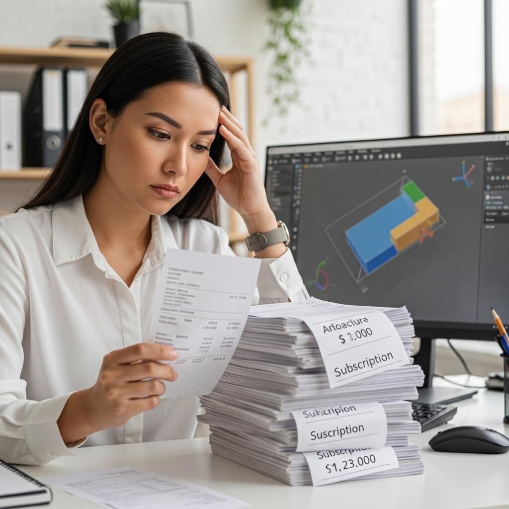 Engineer frustrated with high CAD software subscription costs in India