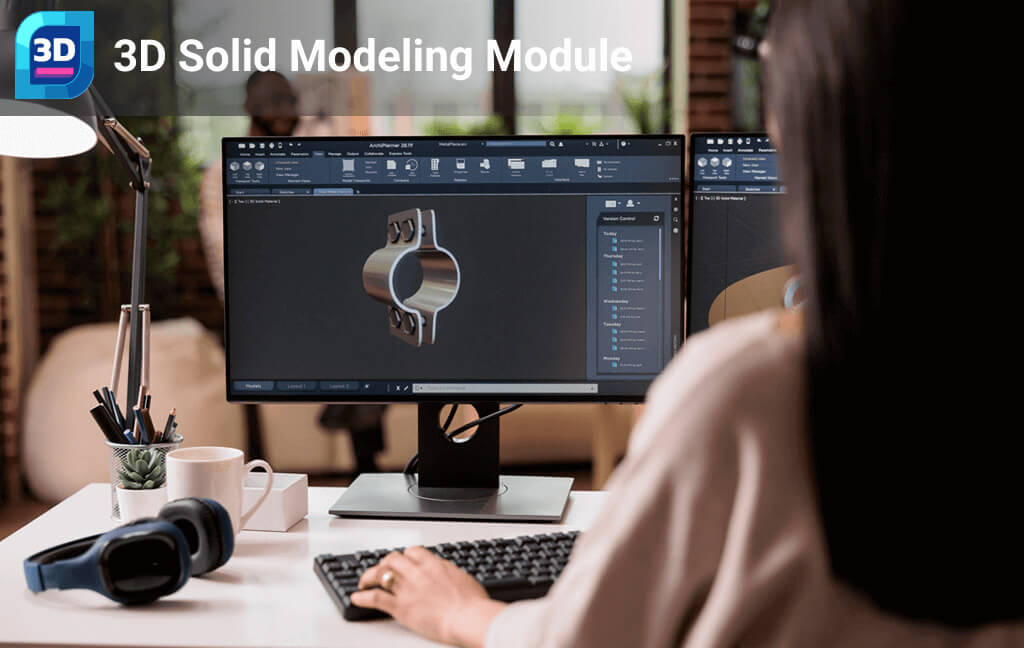 CAD software for direct and parametric modeling
