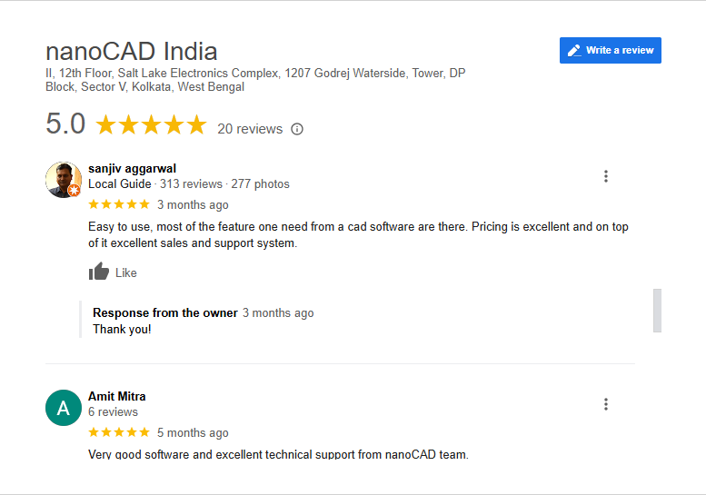 nanoCAD review